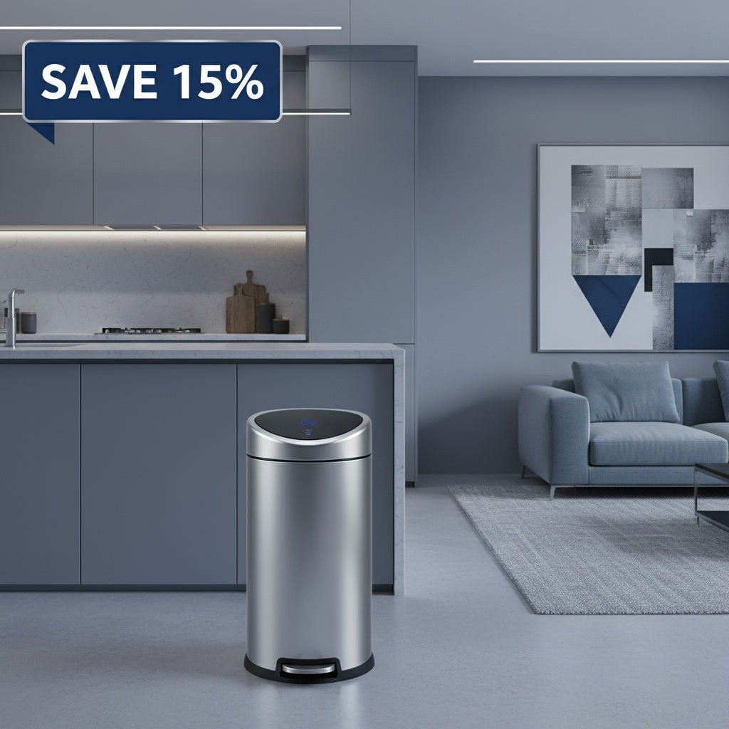 How the 15L Smart Sensor Trash Can Can Transform Your Home Hygiene