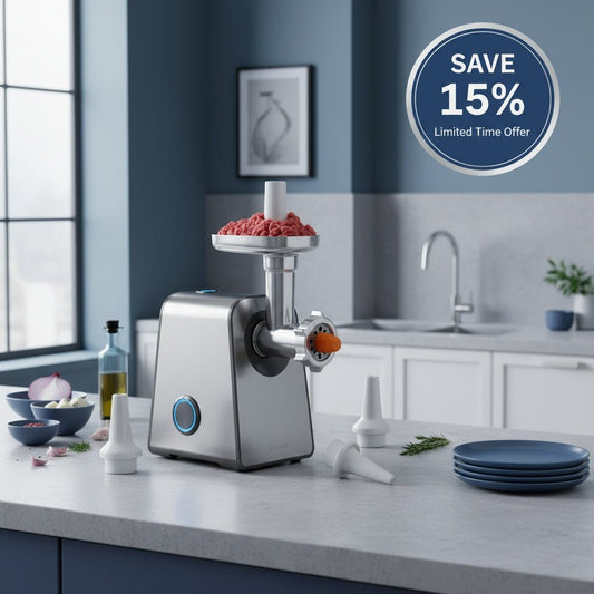 The Ultimate Guide to the Best Electric Meat Grinder: 5L Food Processor for Effortless Meal Prep - Freshleen