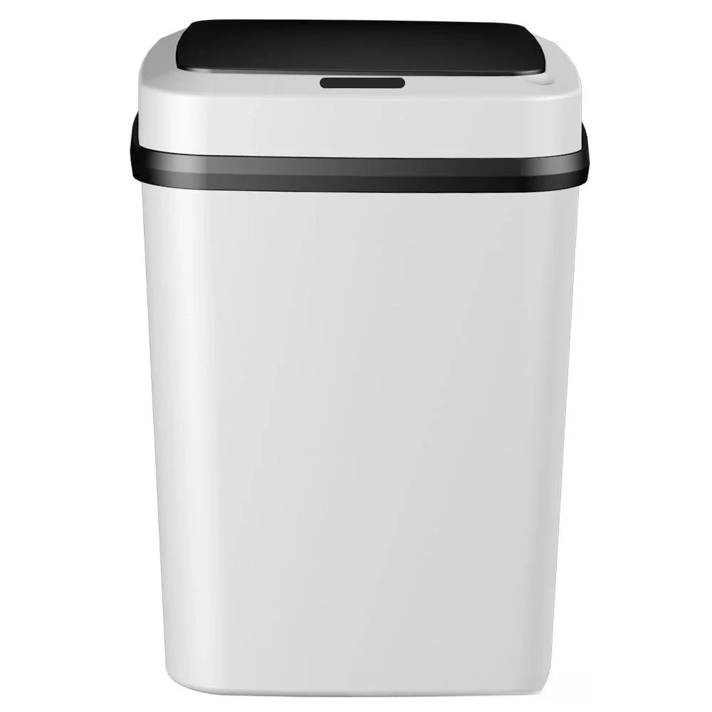 13L Smart Trash Can with Lid Sensor Toilet, Creative Fully Automatic Electric Lid Opening Trash Can for Living Room and Bathroom - Freshleen
