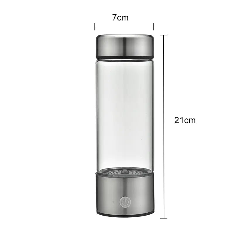 1pc 450ml Portable Hydrogen Water Generator 3 Minutes Mode High Concentration Hydrogen Water Generator - Freshleen