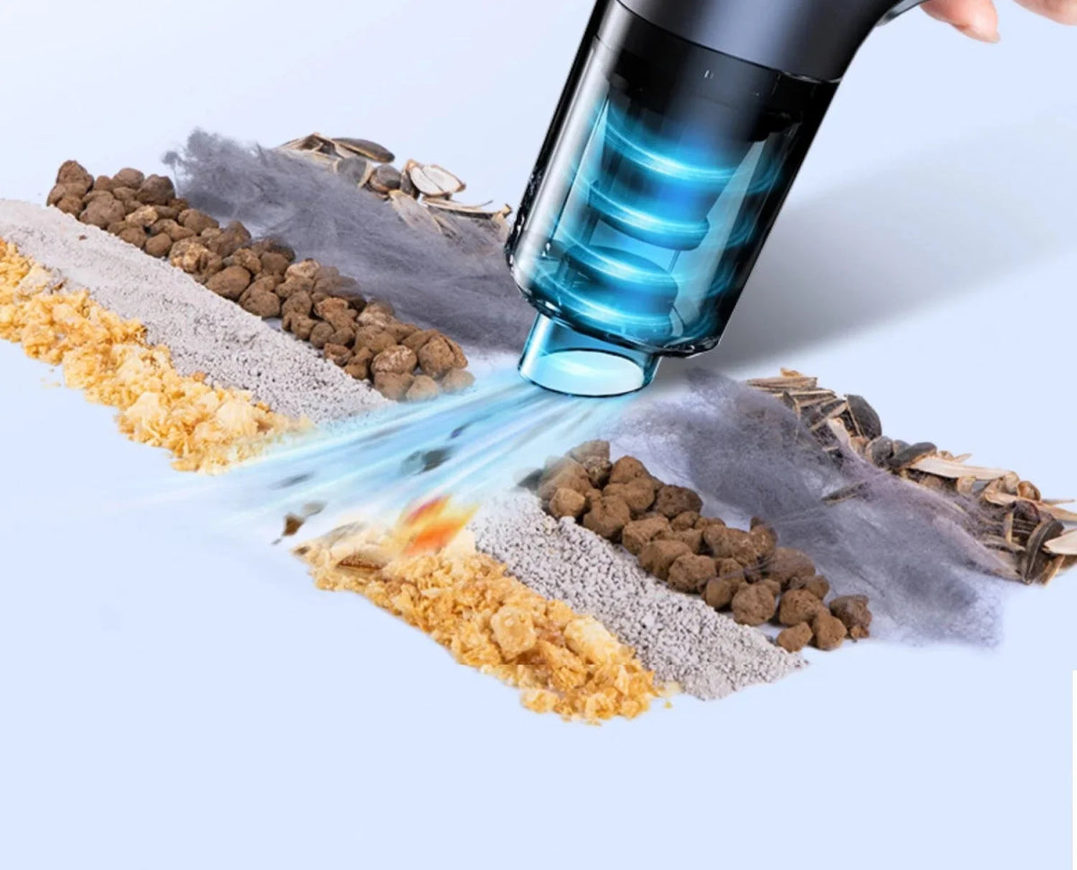 4 - in - 1 Cordless Car Vacuum - Powerful Handheld Cleaner - Freshleen