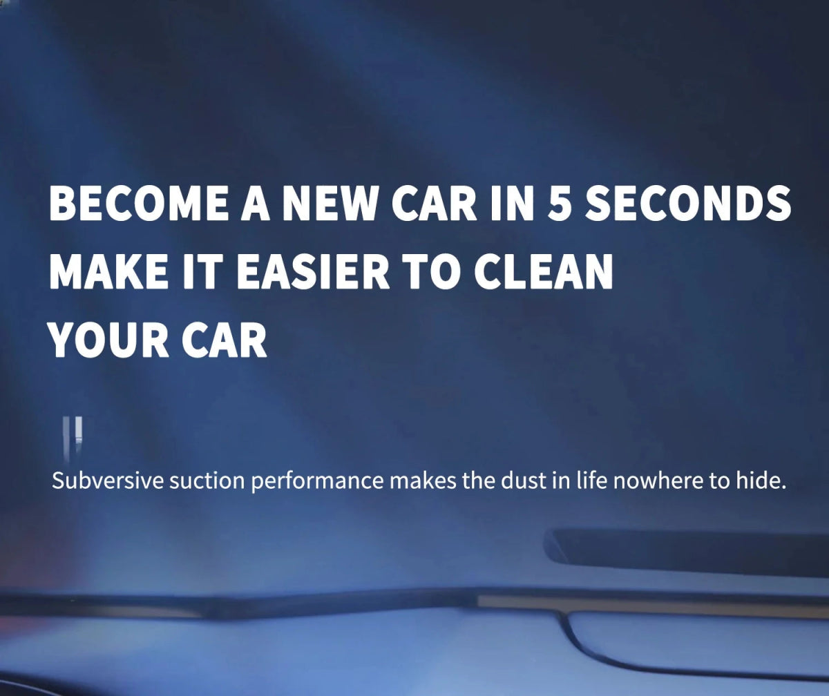 4 - in - 1 Cordless Car Vacuum - Powerful Handheld Cleaner - Freshleen