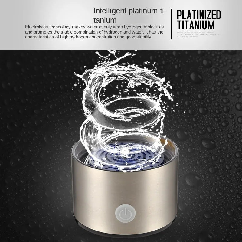 420ML Water Filter Hydrogen Ionized Water Bottle Hydrogen Generator Bottle Portable Water Ionizer Health Cup Home Appliance - Freshleen