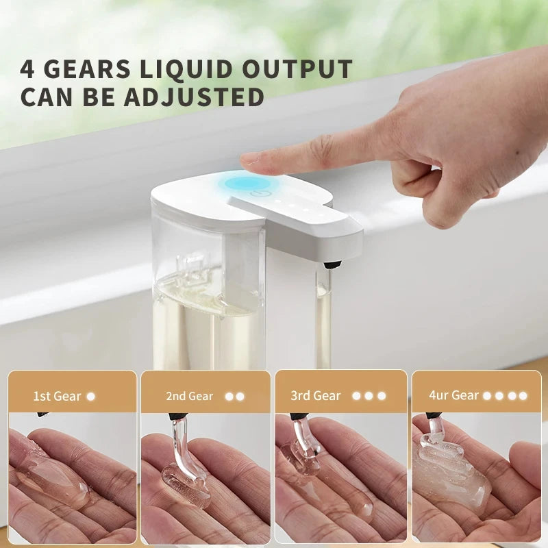 Best Automatic Soap Dispenser in kitchen, touchless and eco-friendly design.