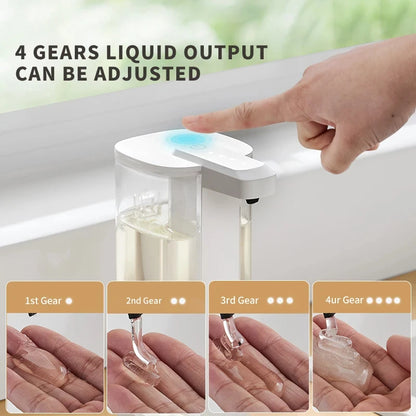 Best Automatic Soap Dispenser in kitchen, touchless and eco-friendly design.