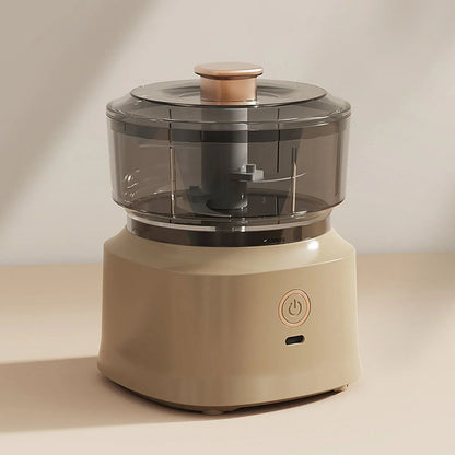 Best Mini Meat Grinder & Garlic Masher, a compact electric device for kitchen use.