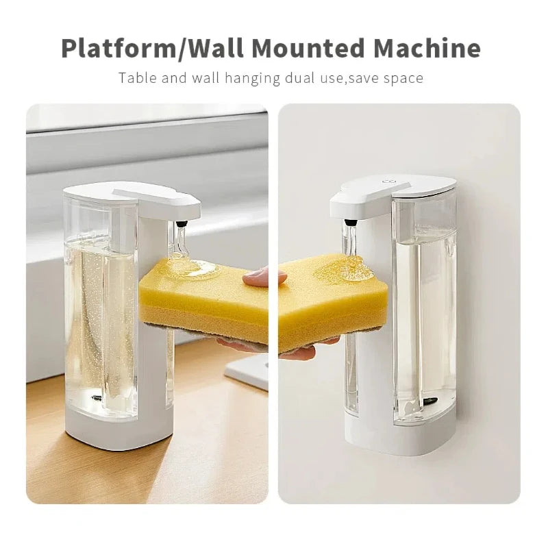 Best Automatic Soap Dispenser in kitchen, touchless and eco-friendly design.
