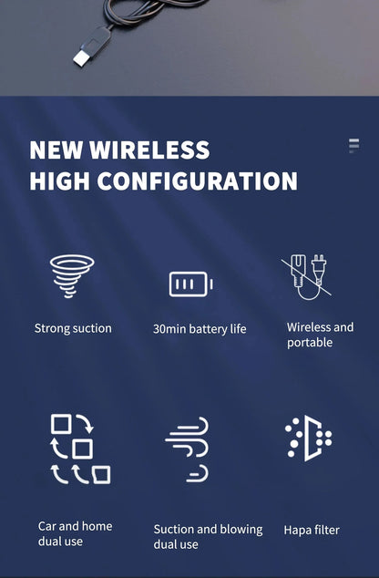 Best CENRR Car Vacuum Cleaner | Eco-Friendly & Portable