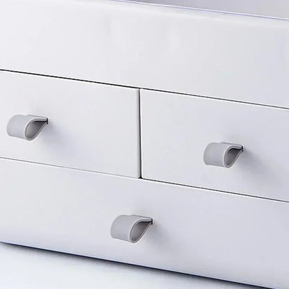 Best Makeup Organizer & Jewelry Box featuring multiple drawers and a handle for easy carrying.