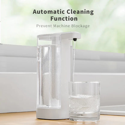 Best Automatic Soap Dispenser in kitchen, touchless and eco-friendly design.