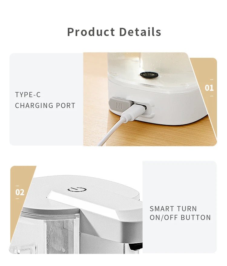 Automatic Soap Machine Sensor Intelligent Hand Washing Machine Kitchen Hand Sanitizer Soap Dispenser - Freshleen