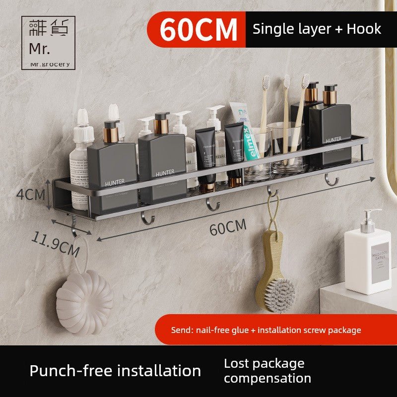 Best Eco - Friendly Wall - Mounted Bathroom Shelf - Fresh Clean - Freshleen