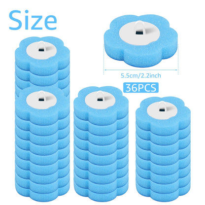 Disposable Head Toilet Brush Kit – Long‑Handle Bathroom Cleaning Brush (18–36 Refills) - Freshleen