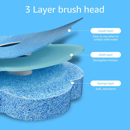 Disposable Head Toilet Brush Kit – Long‑Handle Bathroom Cleaning Brush (18–36 Refills) - Freshleen