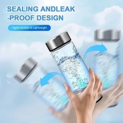Hydrogen - Rich Water Cup Portable Electric Hydrogen Rich Water Generator Bottle Titanium Quality Filter Healthcare Water Cup USB - Freshleen