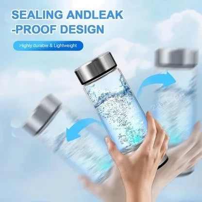 Hydrogen - Rich Water Cup Portable Electric Hydrogen Rich Water Generator Bottle Titanium Quality Filter Healthcare Water Cup USB - Freshleen