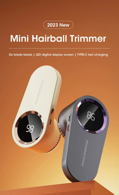 LED Digital Lint Remover – USB Rechargeable Fabric Shaver for Clothes & Sweaters - Freshleen