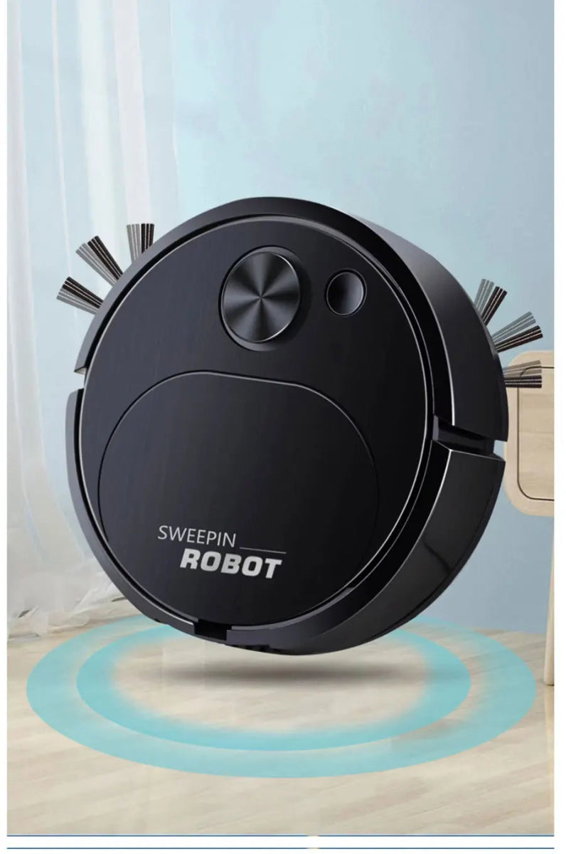 NEW USB Sweeping Robot Vacuum Cleaner Mopping 3 In 1 Smart Wireless 1500Pa Dragging Cleaning Sweep Floor for Home Office - Freshleen