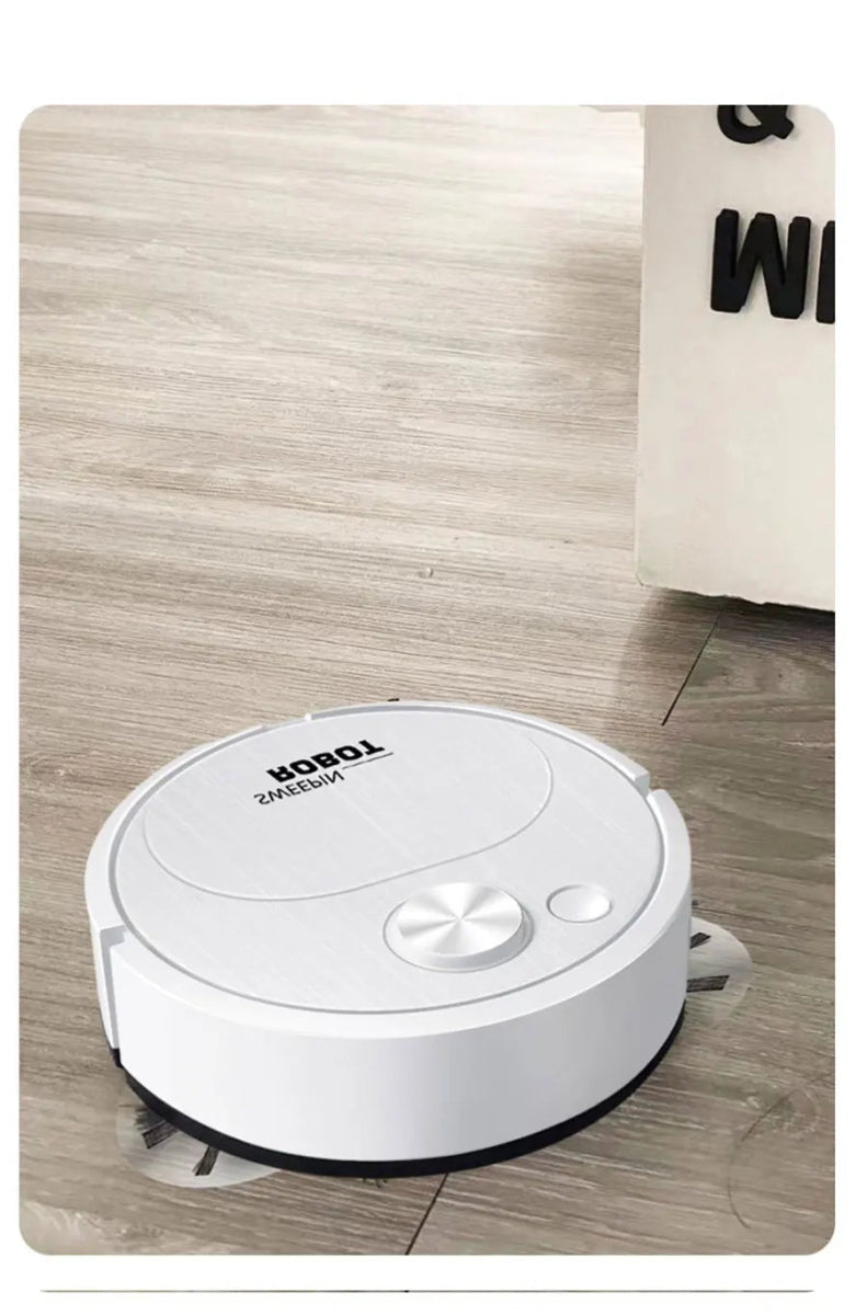 NEW USB Sweeping Robot Vacuum Cleaner Mopping 3 In 1 Smart Wireless 1500Pa Dragging Cleaning Sweep Floor for Home Office - Freshleen