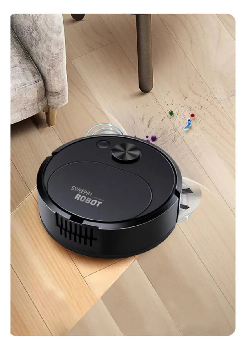 NEW USB Sweeping Robot Vacuum Cleaner Mopping 3 In 1 Smart Wireless 1500Pa Dragging Cleaning Sweep Floor for Home Office - Freshleen