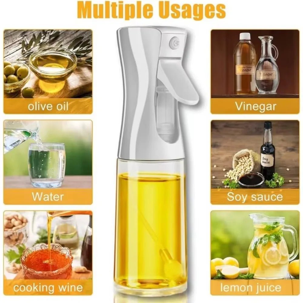 Oil Spray for Cooking - Olive Oil Dispenser Bottle Sprayer Mist - Reusable Food Grade Oil Vinegar,Spray Bottle Kitchen Accessories - Freshleen