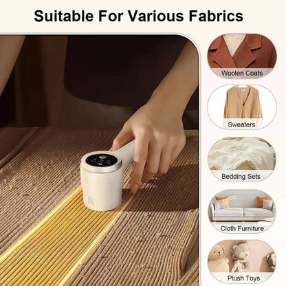 Rechargeable Lint Remover – Portable Fabric Shaver for Clothes & Sweaters - Freshleen