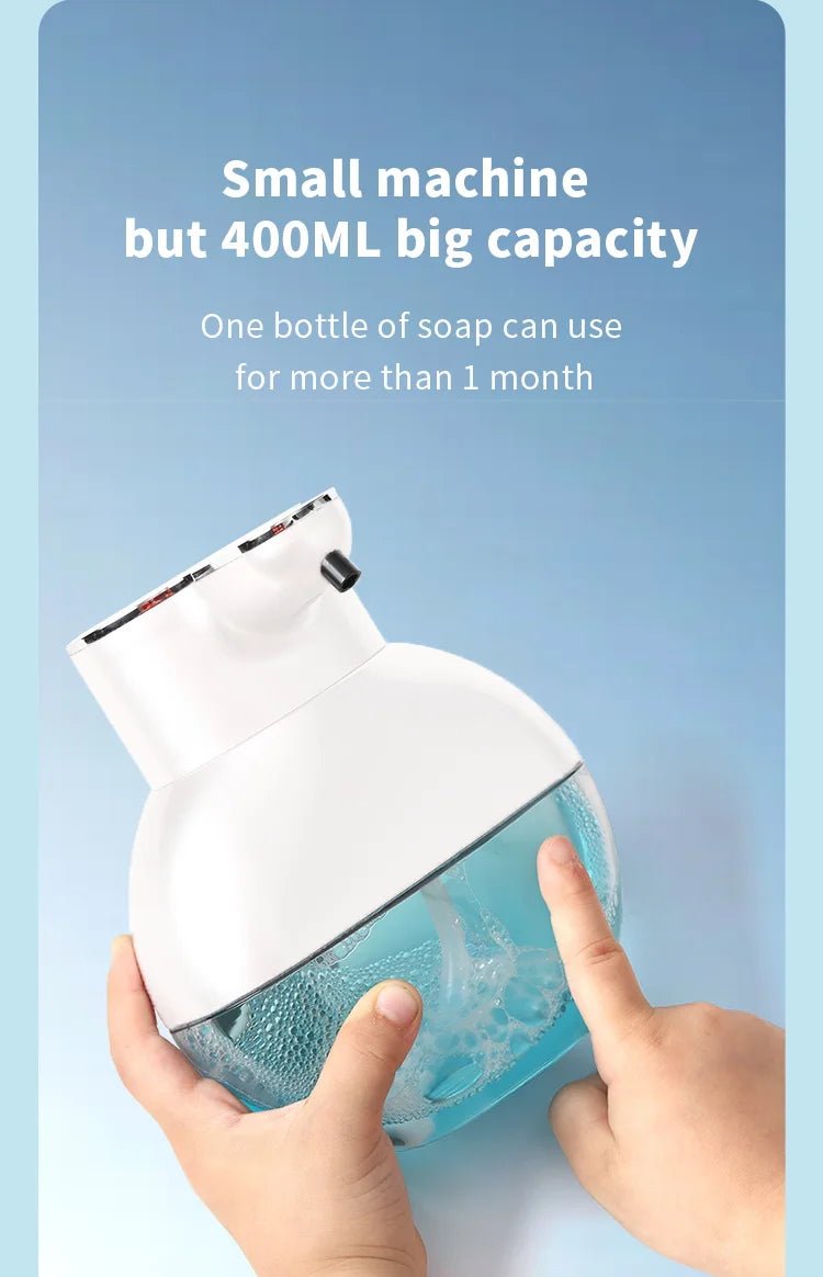 Smart Automatic Soap Foam Dispenser and Gel Bathroom Washing Hand liquid detergent Machine Wall Panels Mounted USB Rechargeable - Freshleen
