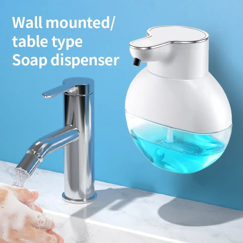 Smart Automatic Soap Foam Dispenser and Gel Bathroom Washing Hand liquid detergent Machine Wall Panels Mounted USB Rechargeable - Freshleen