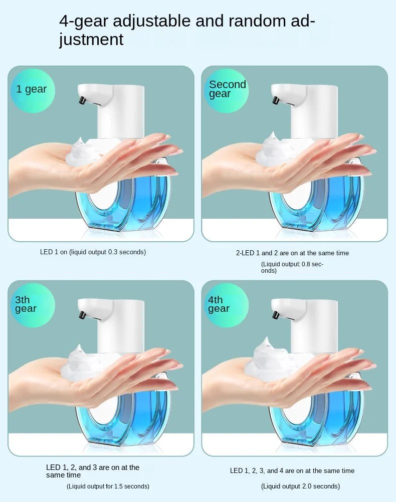 Best Touchless Soap Dispenser mounted on a bathroom wall, featuring a 420ml capacity and motion sensor.
