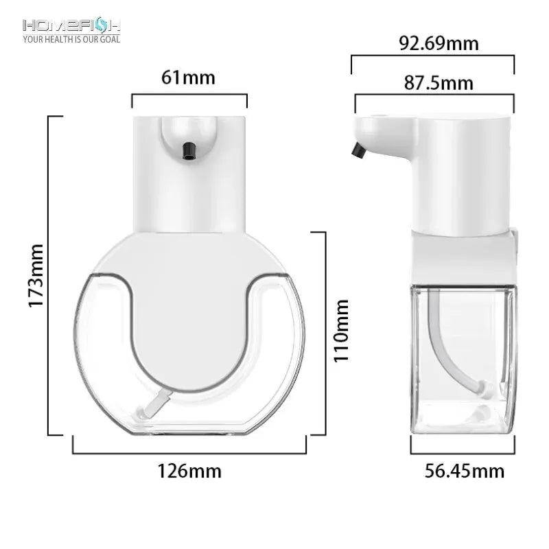 Best Touchless Soap Dispenser mounted on a bathroom wall, featuring a 420ml capacity and motion sensor.
