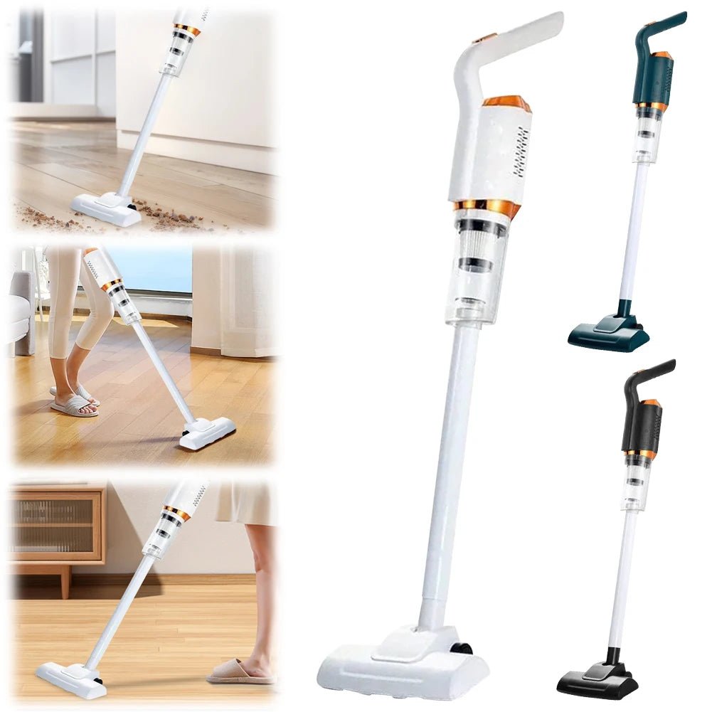 Wireless Handheld Vacuum Cleaner USB Rechargeable 2 in 1 Large Suction Vacuum Cleaner Cordless Handheld Vacuum for Home Car Pet - Freshleen